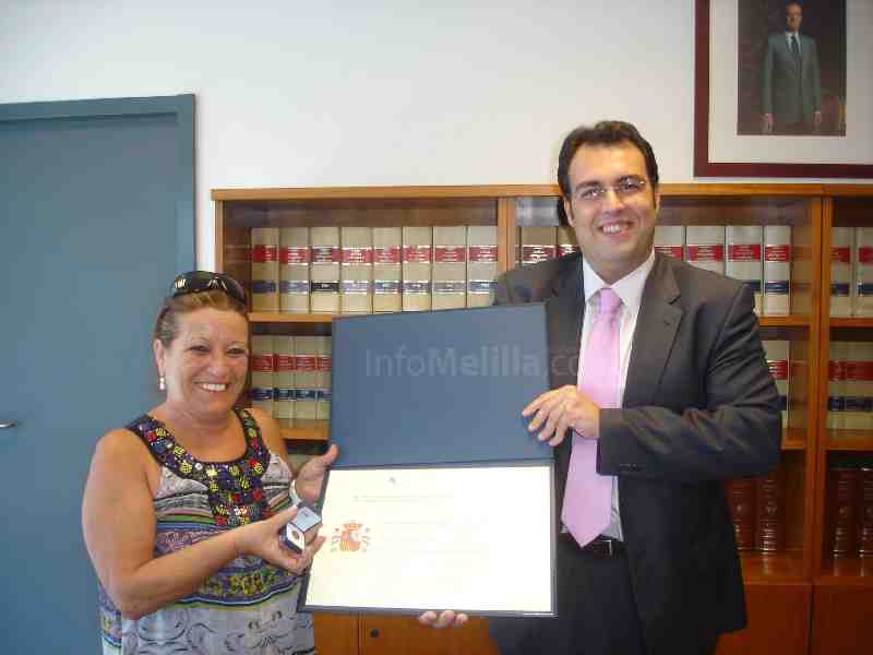 Carmen Barrera Conejo, distinguida por la Agencia Estatal de Administración Tributaria