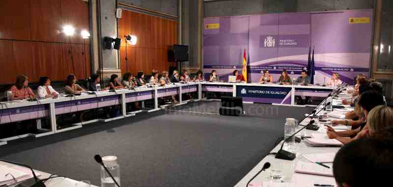 López Ochoa asiste a una jornada de trabajo de las Unidades de Coordinación y de Violencia sobre la Mujer presidida por Aído