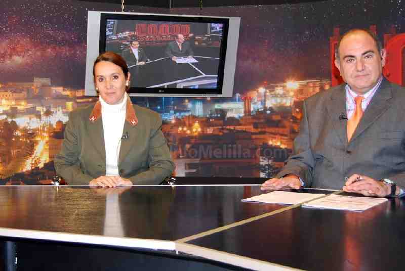 Ojeda durante la entrevista en Cablemel