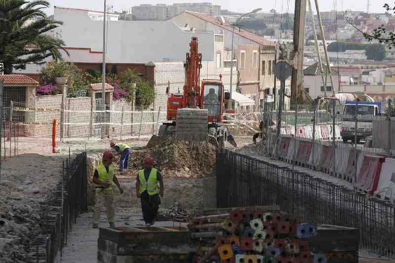 Las obras del túnel de Alfonso XIII concluirán en octubre, según lo previsto