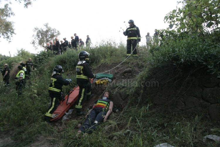 Todas las imágenes del gran simulacro en InfoMelilla.com