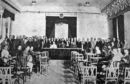Inauguración de la Cámara de Comercio en 1915