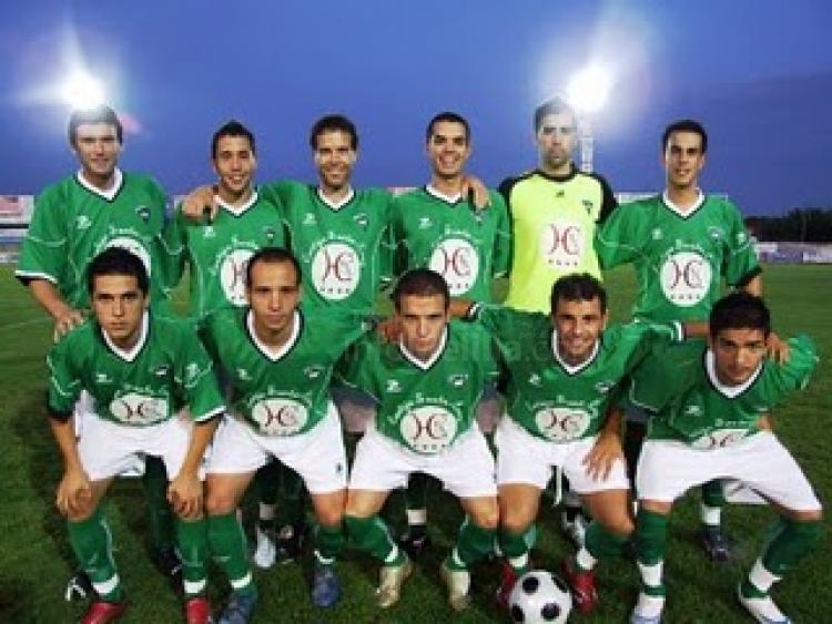 Formación del CD Villanovense durante la pasada campaña liguera