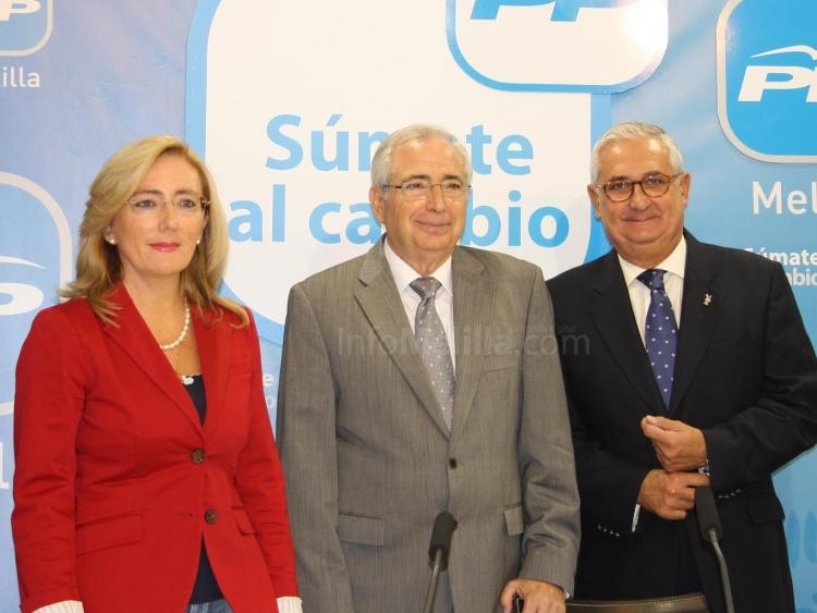 Dueñas, Imbroda y Gutiérrez, los tres candidatos populares