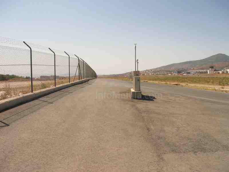 El aeropuerto melillense finaliza el proceso de obras de mejora de su vallado