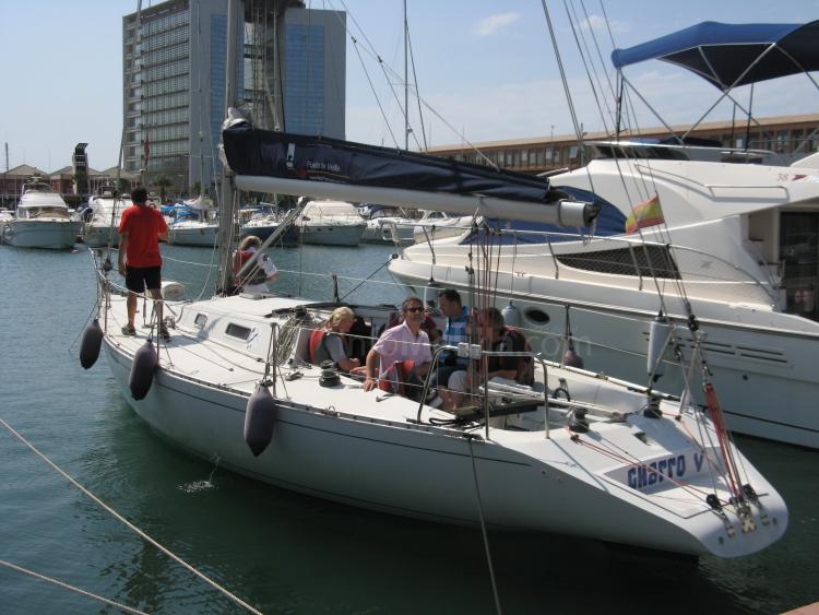 Escuela de Vela: Bautismo de mar para alumnos de Noruega, Reino Unido y Austria