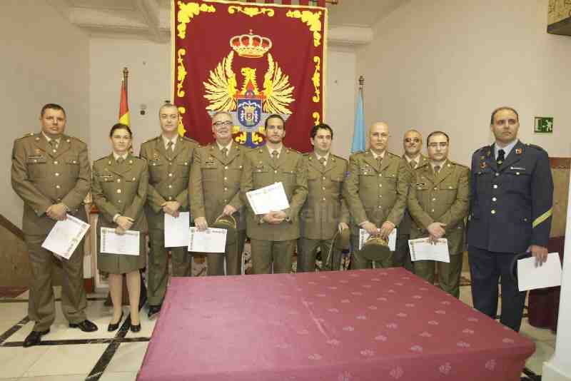 Diplomas para los nuevos reservistas de la Comandancia General de Melilla