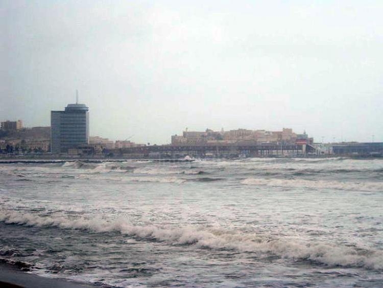 Foto del temporal por MercheMelilla