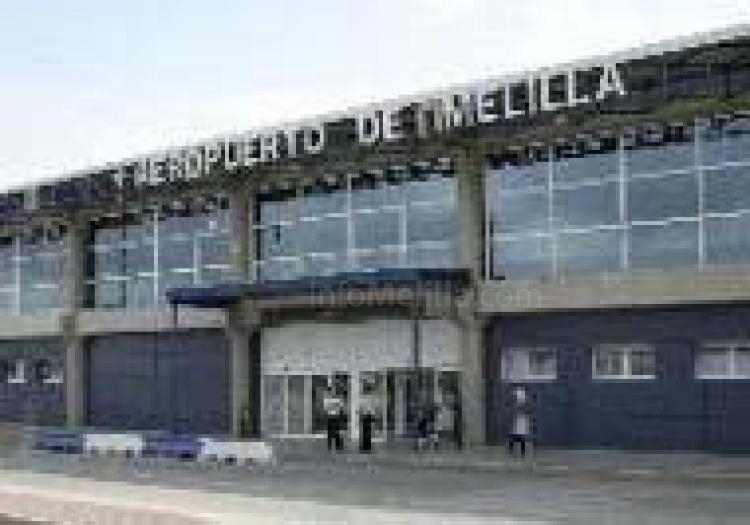 Desciende en un 6,7 por ciento el número de pasajeros en el aeropuerto de Melilla durante el mes de julio