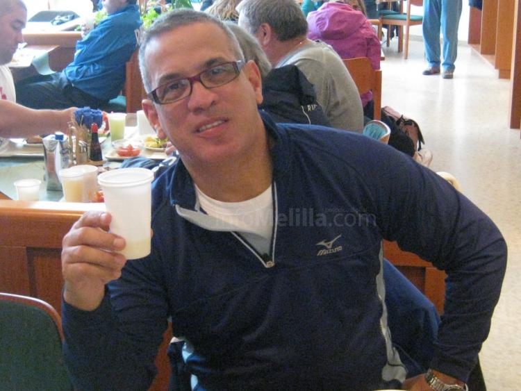 Ciro Luis Ibañez, presidente de la Federación Melillense de Halterofilia