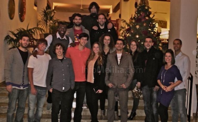 Nunca mejor expresado, foto de familia de Melilla Baloncesto
