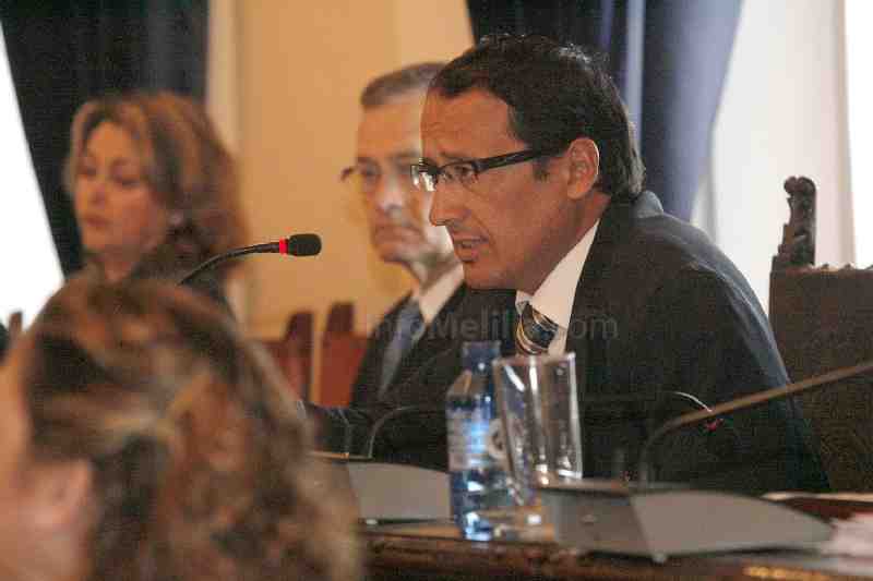 Dionisio Muñoz, portavoz socialista