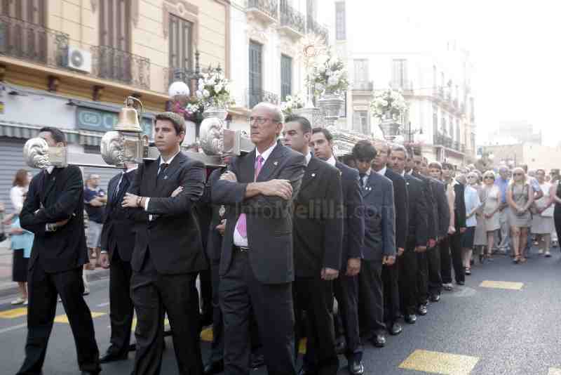 Cientos de melillenses celebraron el Corpus Christi