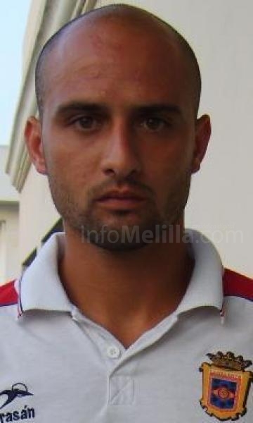 Juanjo Pereira autor del gol del triunfo del Ceuta ante el Melilla