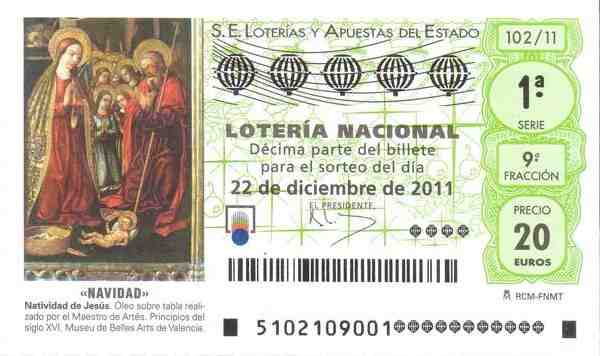 El gasto de los melillenses en Lotería Nacional no llega al importe de un décimo