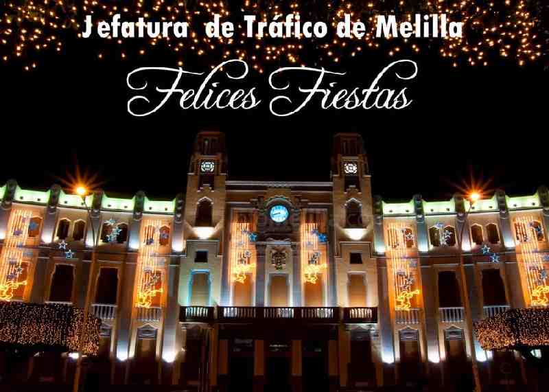 Tráfico previene a los conductores melillenses que opten por viajar en las fechas navideñas