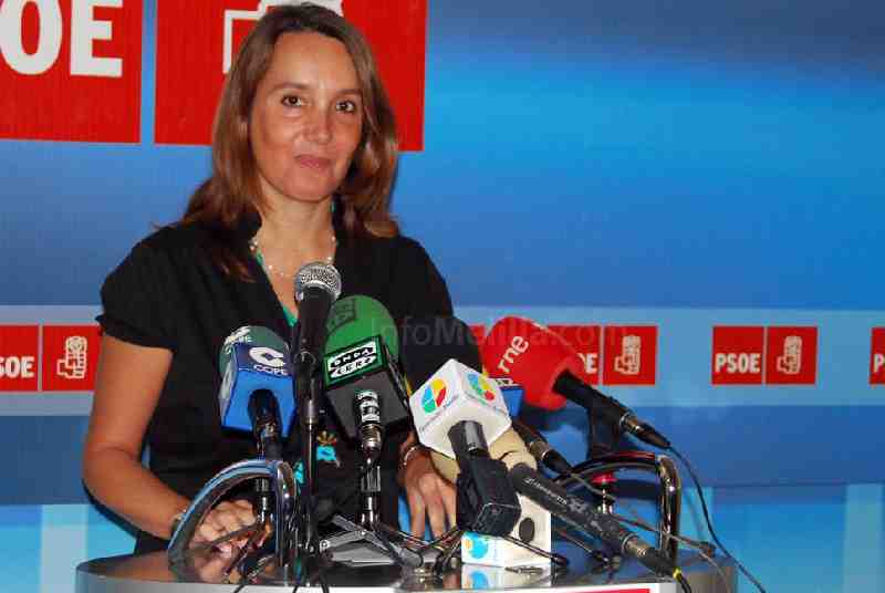La Secretaria de Economía y Empleo del PSOE en Melilla, Mari Paz Ojeda