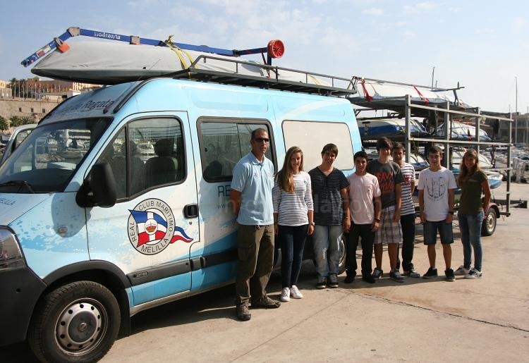 Equipo de regatas del RCM de Melilla