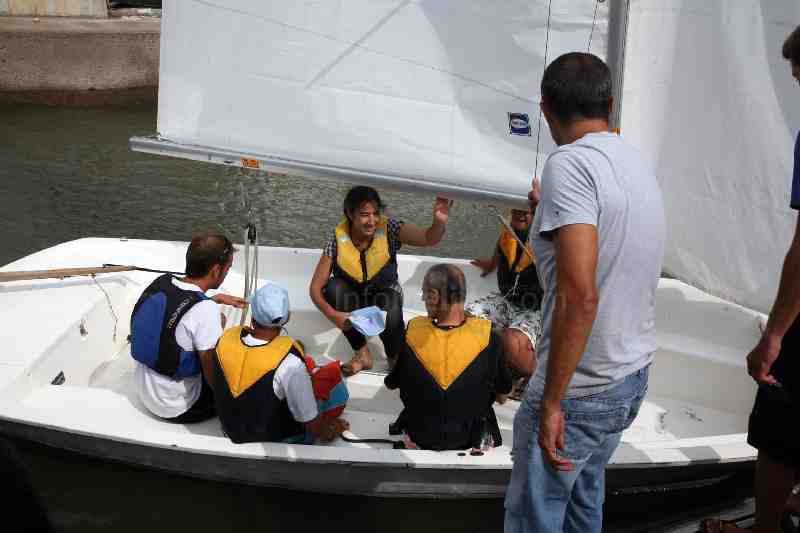 La Ciudad presenta el proyecto 'Acciona la vela' para personas discapacitadas