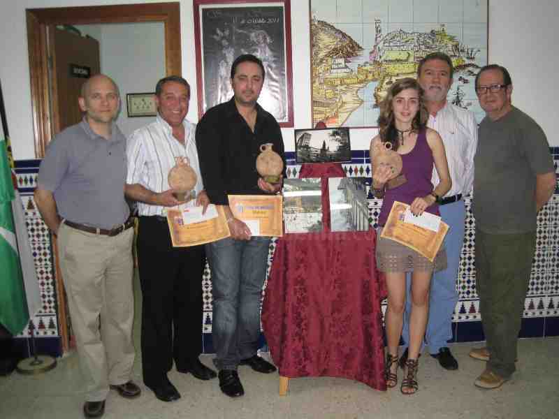 Rogelio Camargo, Laura Huerta y Rafael Mateo, ganadores del VII Triana Viva