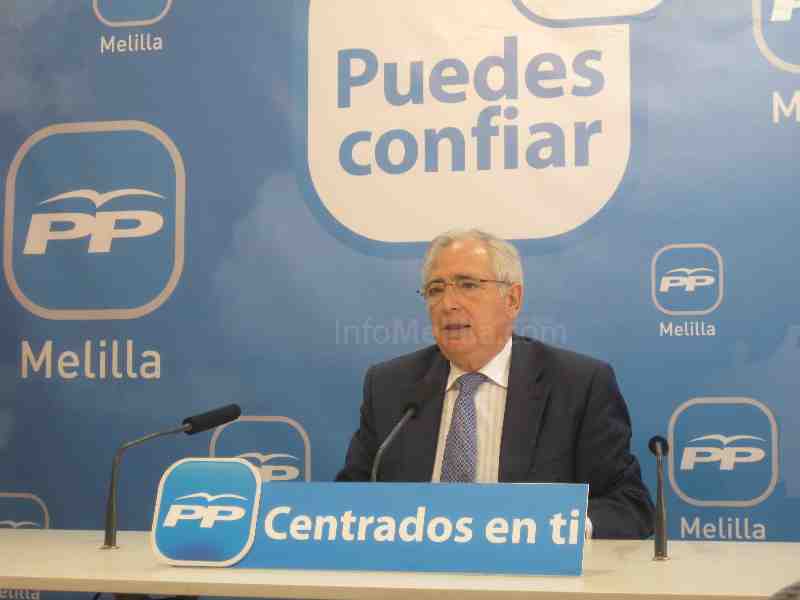 El senador por Melilla y portavoz del PP en la Comisión de Defensa, Juan José Imbroda