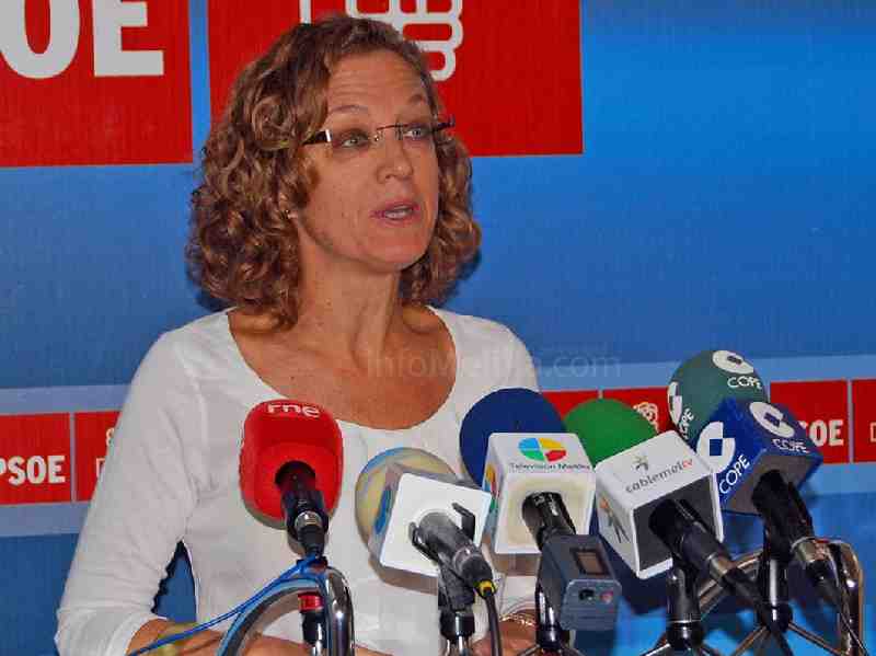 La candidata del PSOE al Congreso de los Diputados, Gloria Rojas