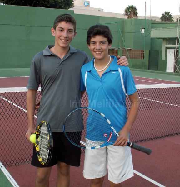 Finalistas juniors, Javier Aznar y Ricardo Romero