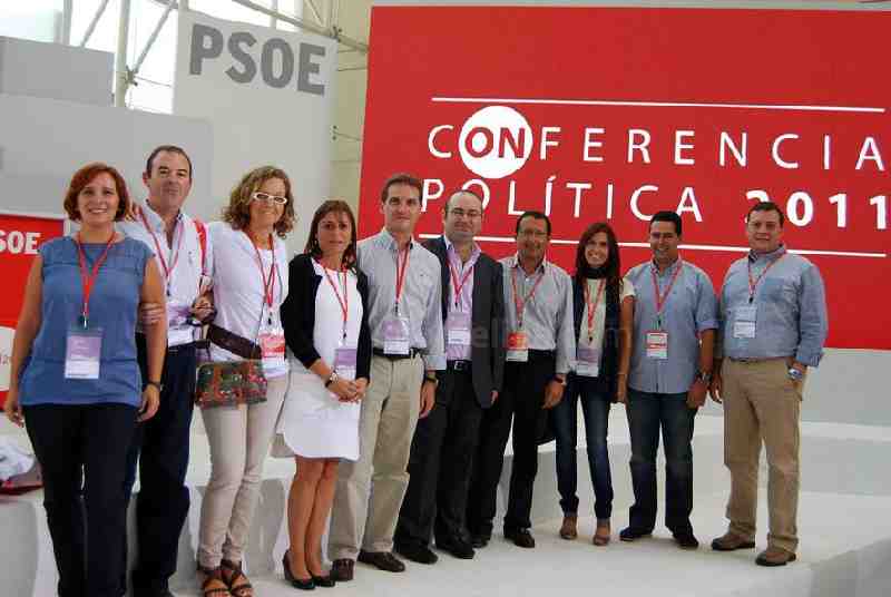 La Delegación de Melilla en la Conferencia Política del PSOE 2011
