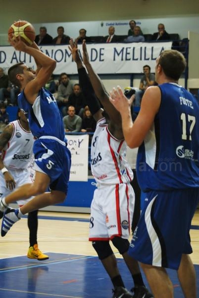 Melilla Baloncesto cierra la minigira con una nueva derrota ante el CB Granada