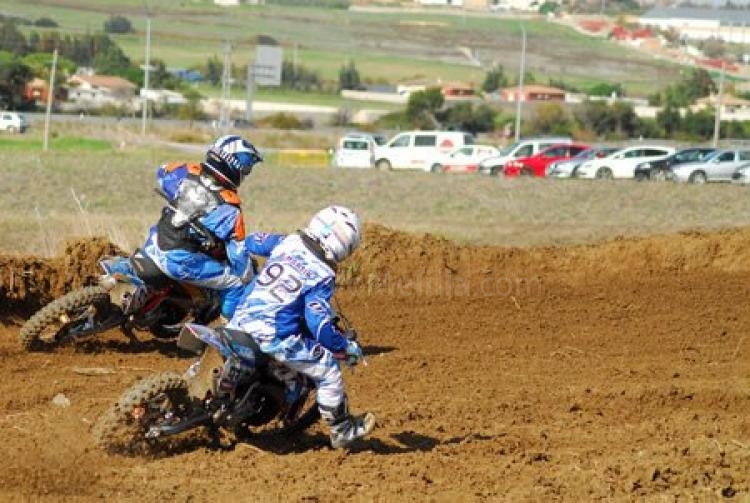 Moto Cross (Campeonato Andalucía 85 cc): El melillense Borja Martín ya no se jugaba nada