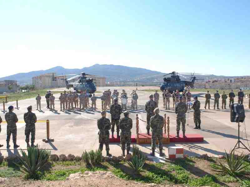 El Helipuerto Militar celebra su XXX aniversario de operartividad al servicio de Melilla