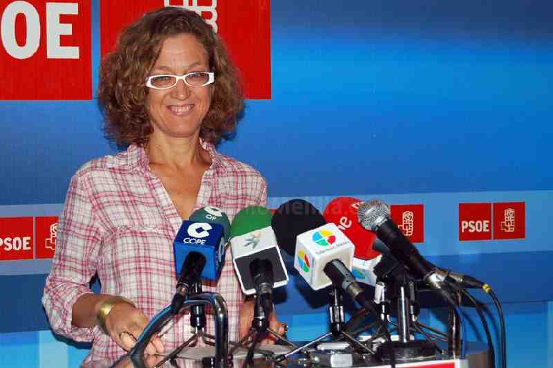La candidata socialista al Congreso por Melilla, Gloria Rojas