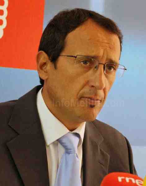 El secretario general del PSOE, Dionisio Muñoz
