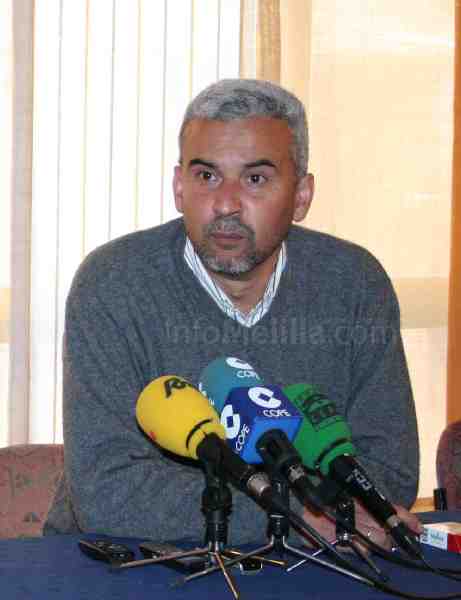 El portavoz de la Plataforma Pro Ali Aarras, Abderramán Benyahya