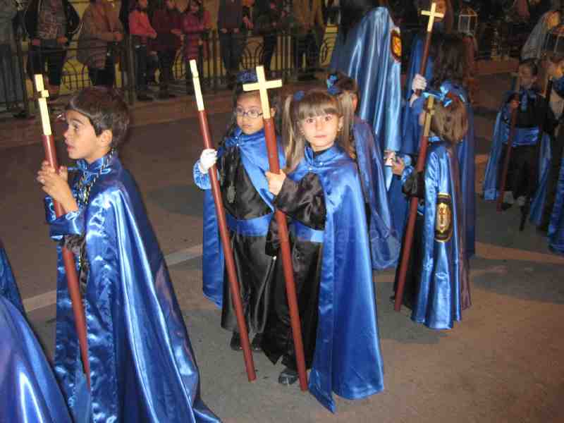 'La Piedad' recorre las calles de Melilla con Su Hijo yacente