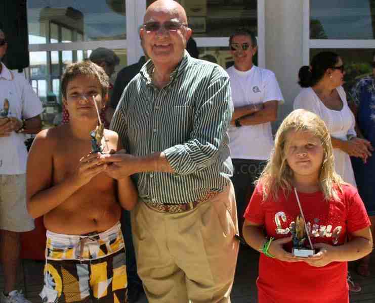 Clausura de las actividades en honor de la Virgen de la Victoria en el Real Club Marítimo