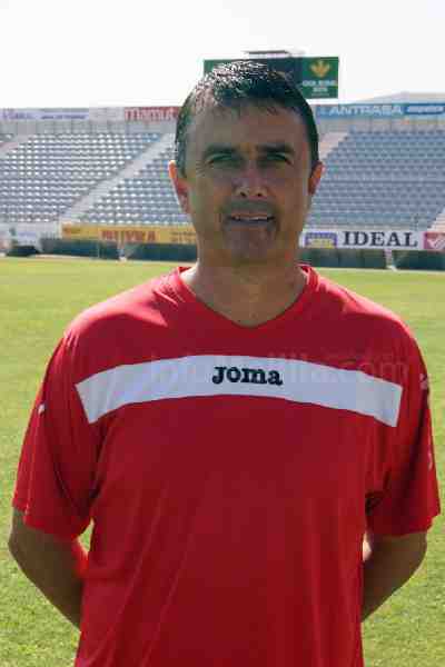 El sancionado te´cnico del Real Jaén, José Miguel Campos