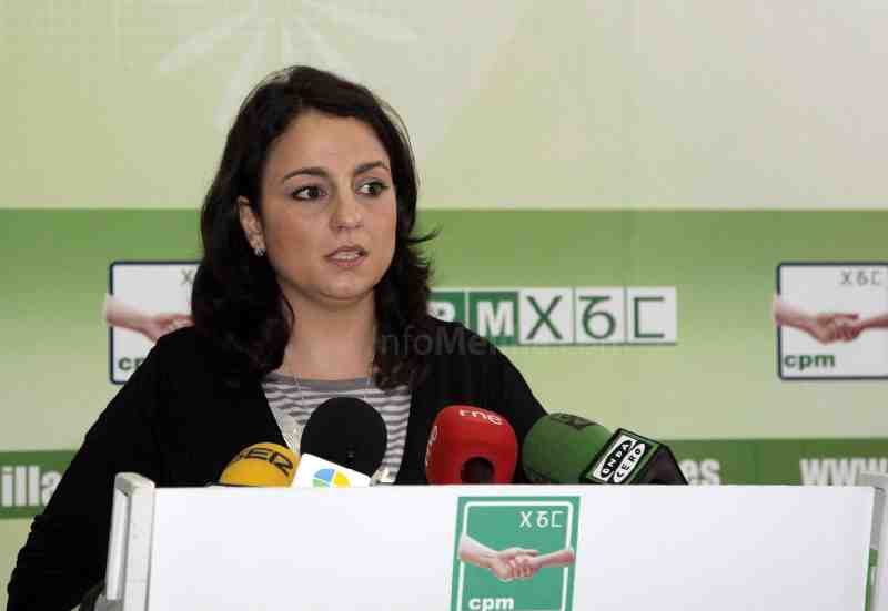 Dunia Almansouri, diputada de CpM