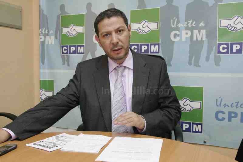 El candidato a la Presidencia de Melilla por CpM, Mustafa Aberchán