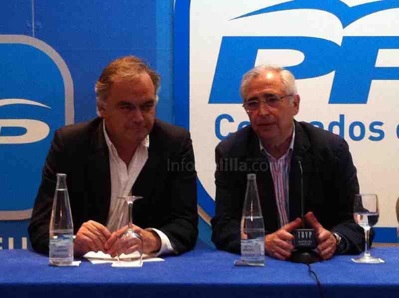 González Pons: “Necesitamos a mucho Juanjo Imbroda en Melilla y a mucho Mariano Rajoy en Madrid”
