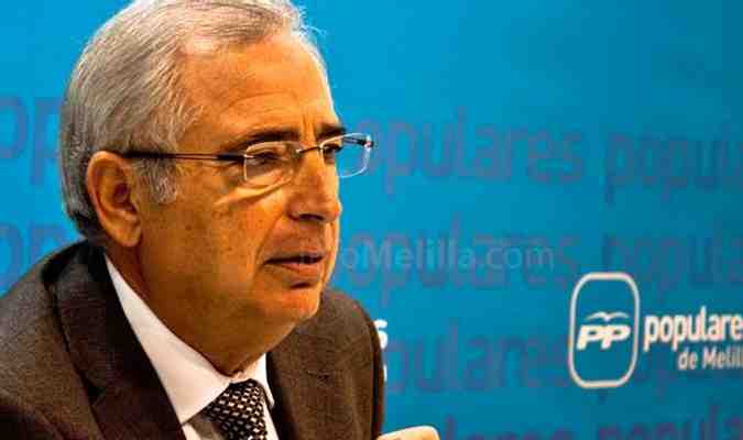 Juan José Imbroda, presidente de Melilla y del PP local