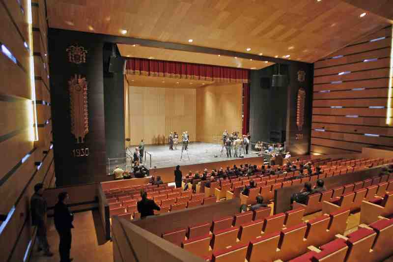 El auditorio del nuevo Teatro Kursaal