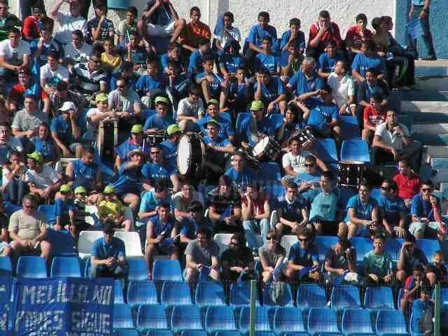 La afición a la espera de acontecimientos