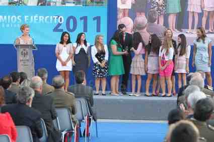 El Príncipe de Asturias preside la entrega de los Premios Ejército 2011, entre los que hay un colegio melillense