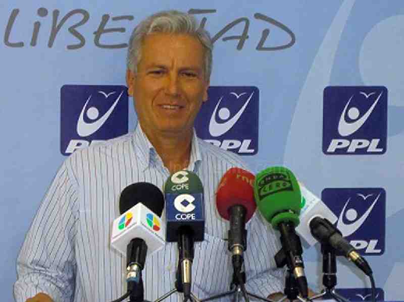 Julio Liarte, diputado de PPL en la Asamblea de Melilla