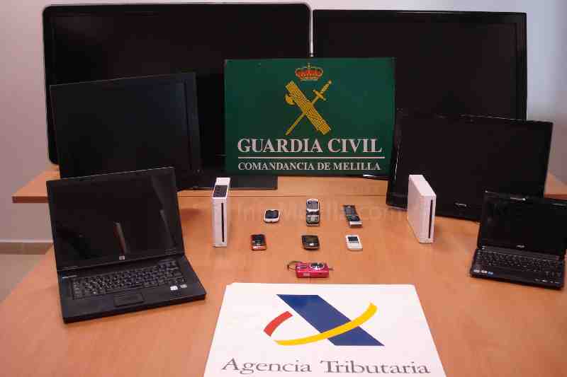 La Guardia Civil recupera objetos procedentes de robos cometidos en la provincia de Alicante