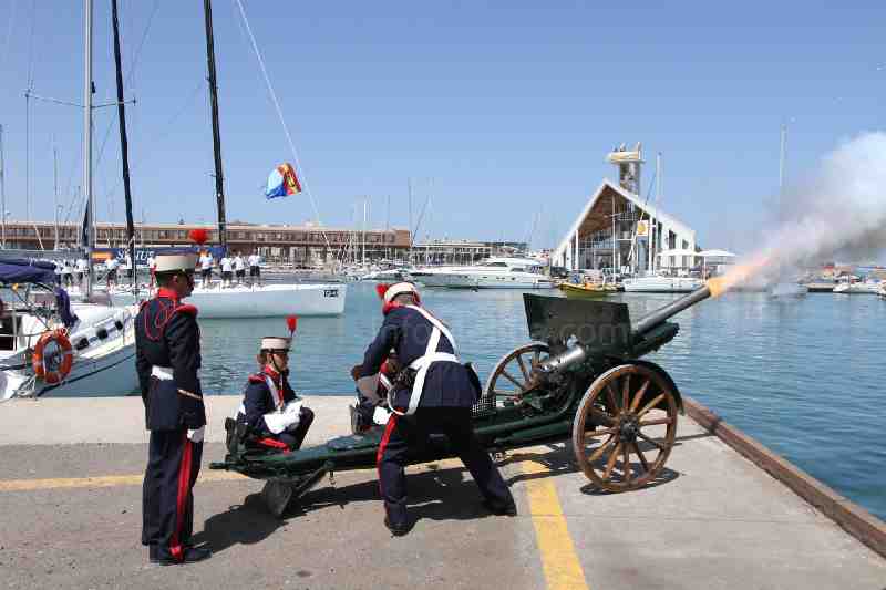 Salvas en hornor de lso vencedores