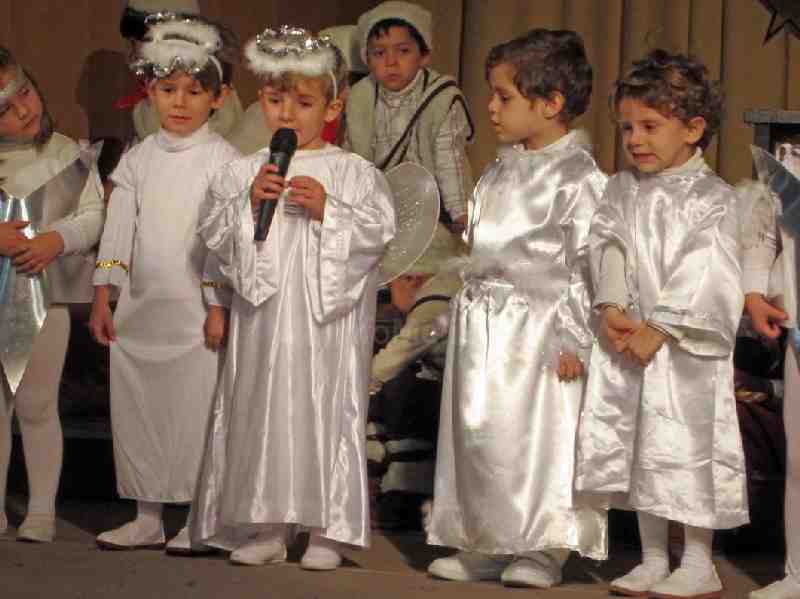 Los más pequeños de La Salle protagonizan un festival de Navidad