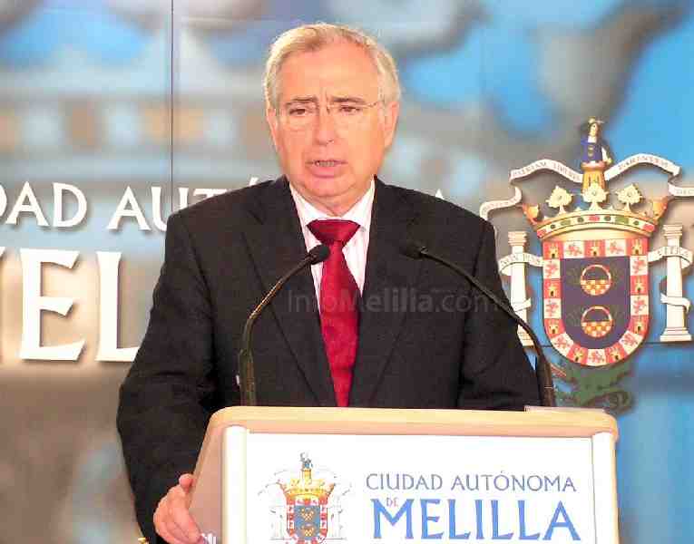 Juan José Imbroda, presidente de Melilla