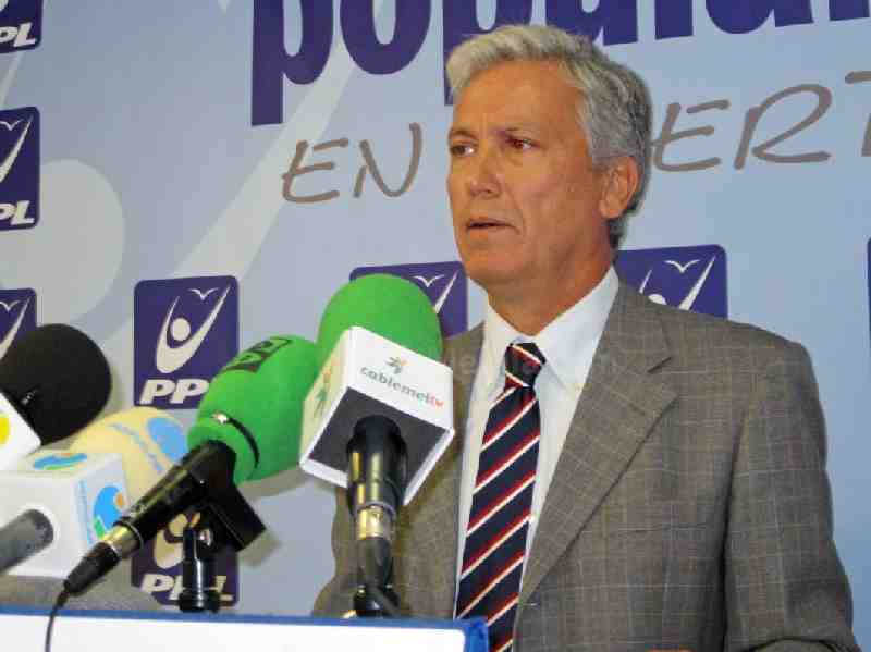 Julio Liarte, diputado y portavoz del grupo parlamentario de PPL